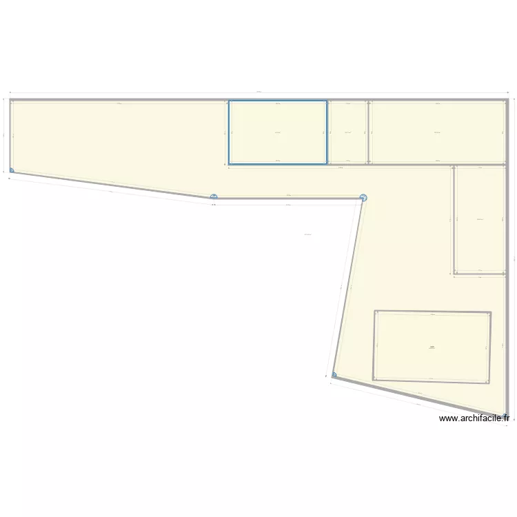 Granja 4. Floor plan with 