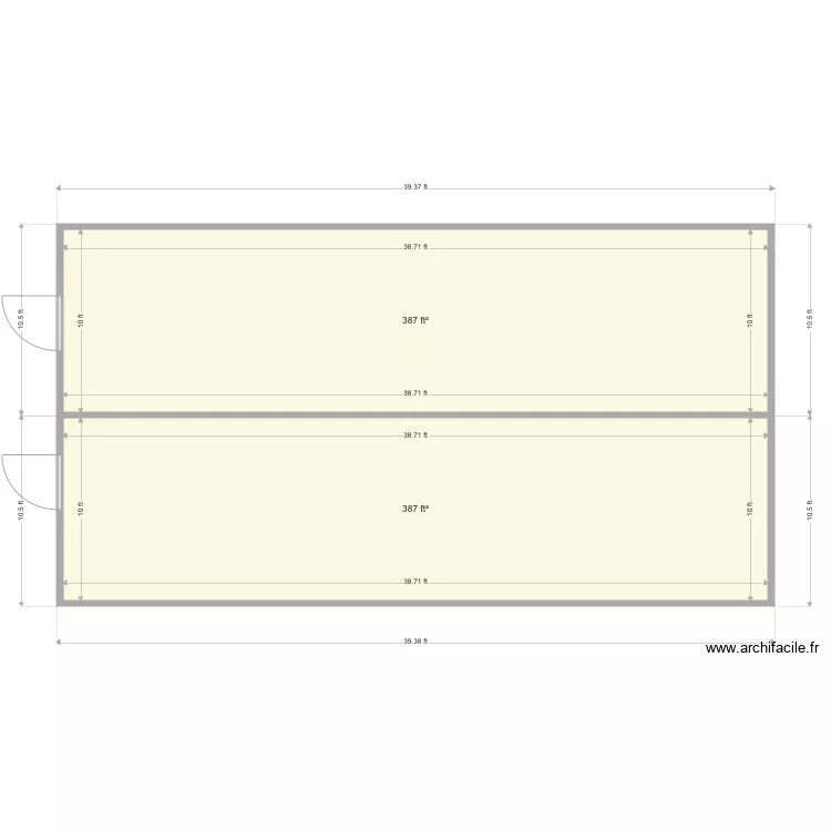 RAE Zero. Floor plan with 