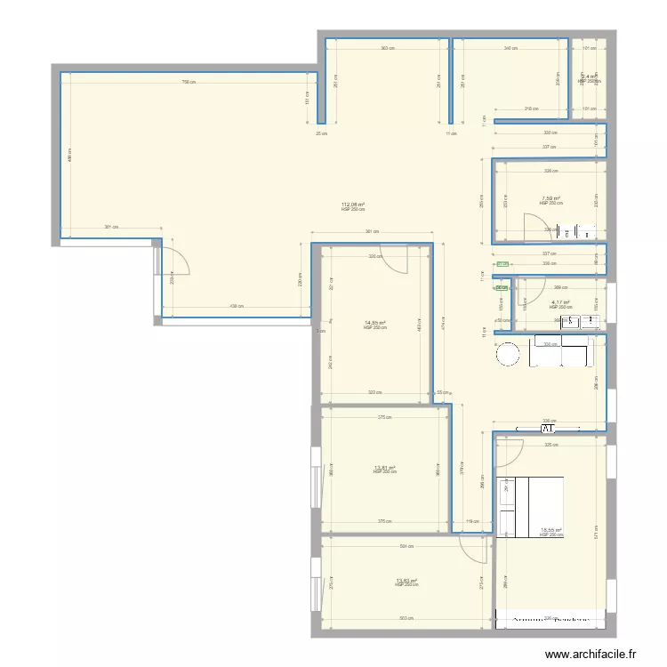 Tini Krailing. Floor plan with 
