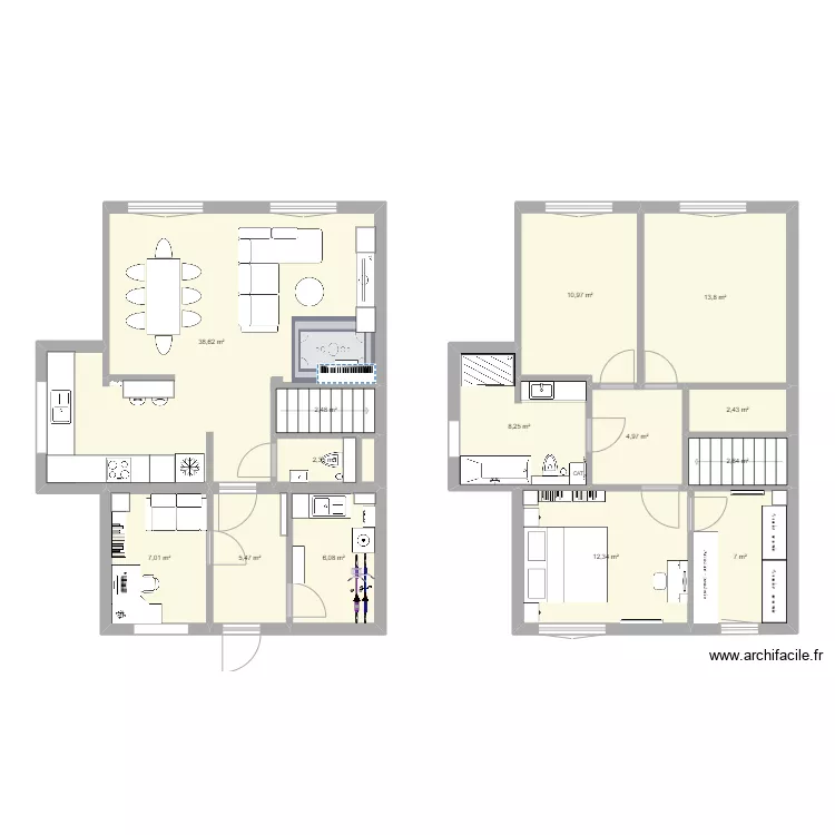 aroniowa3. Floor plan with 