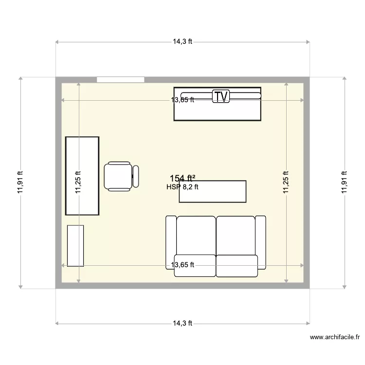 Office Basement 5. Floor plan with 
