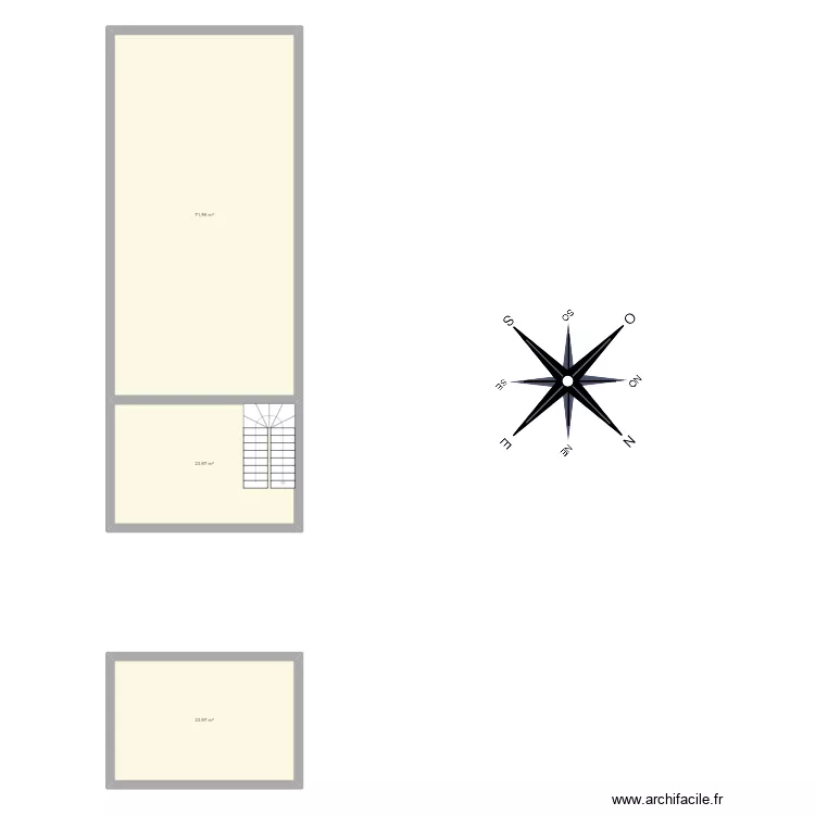 Casa alt 1. Floor plan with 