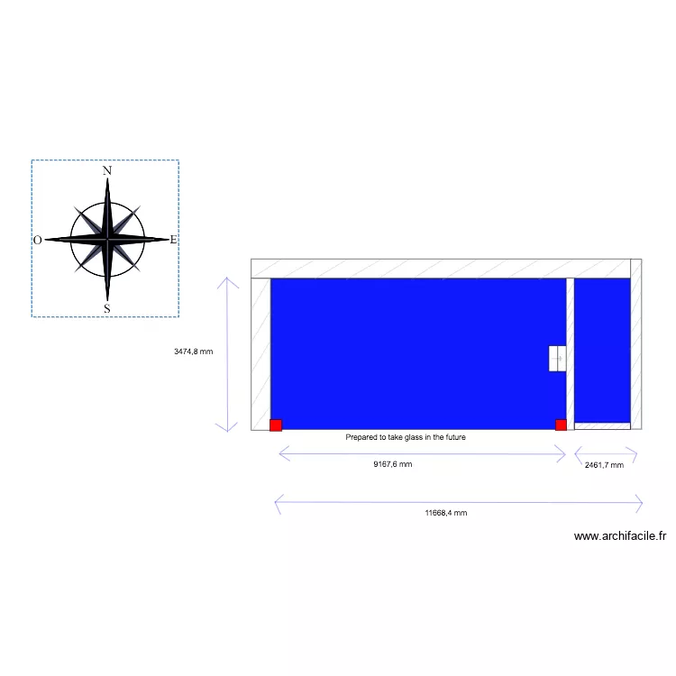 Filipa_Faria_Pergola_Jardim. Floor plan with 