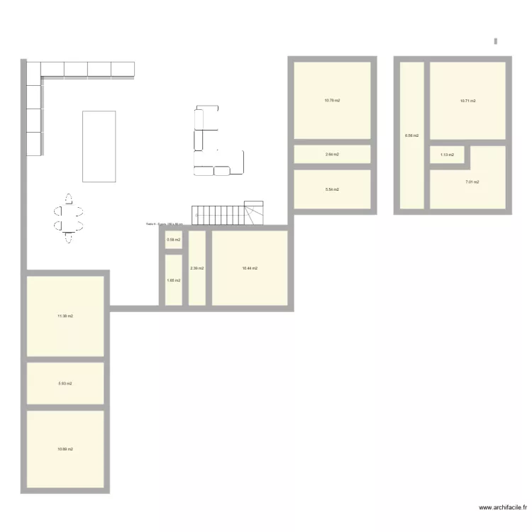 plan 2. Floor plan with 