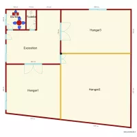 hangar cloisonn&eacute; Q10