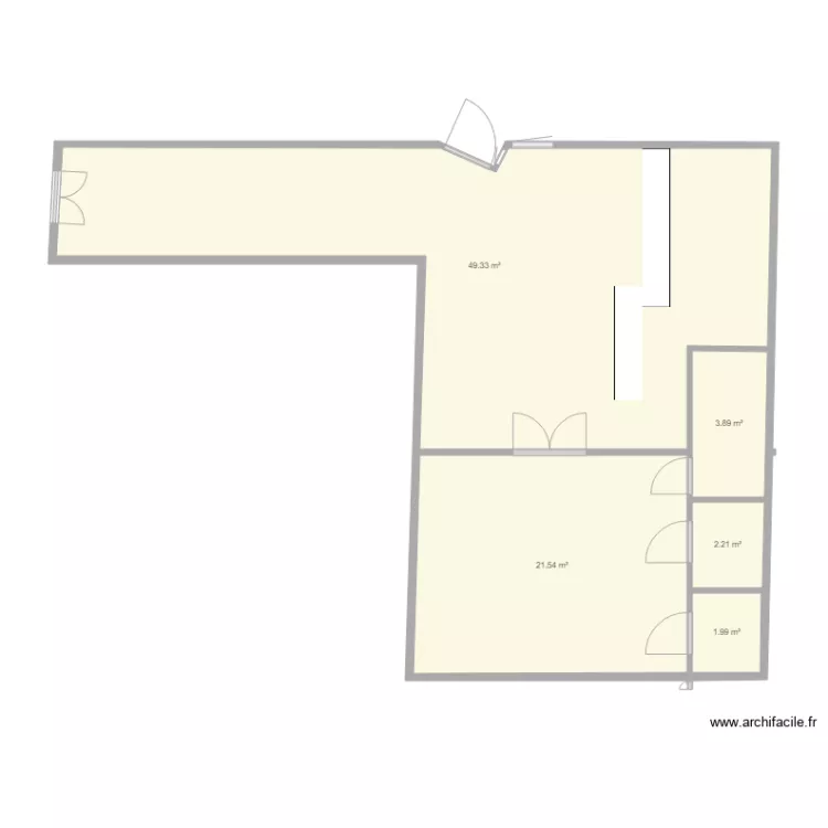 55960 Plano Viejo. Floor plan with 