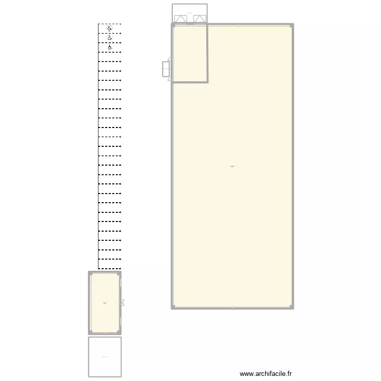 Exterior Layout . Floor plan with 