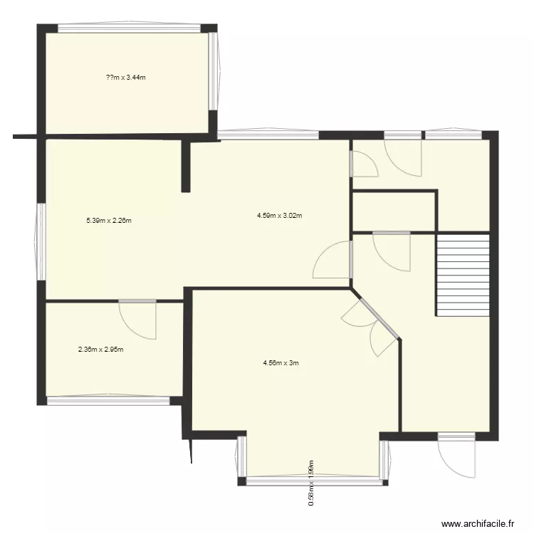 Plan 3aa. Floor plan with 