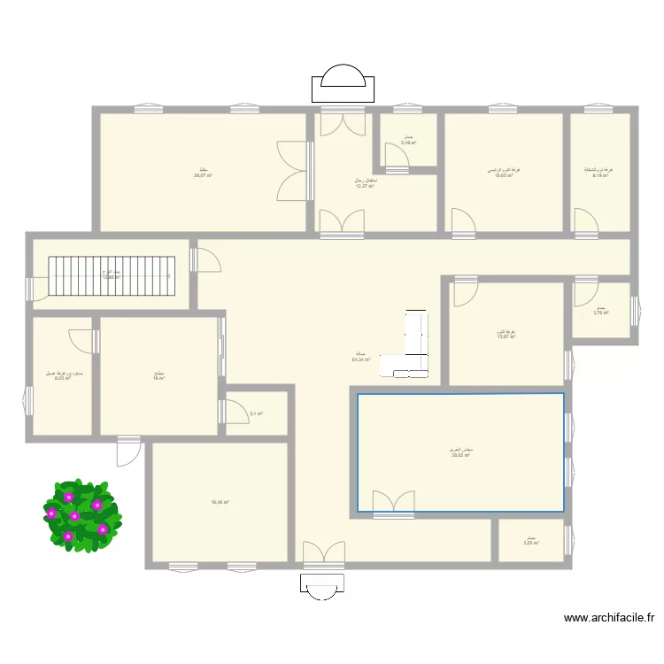 home. Floor plan with 