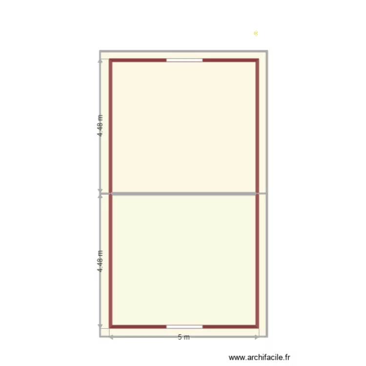 frame kadede. Floor plan with 