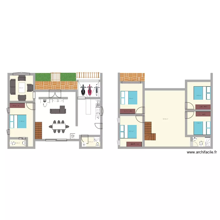 Grandma House. Floor plan with Grandma House. Floor plan with