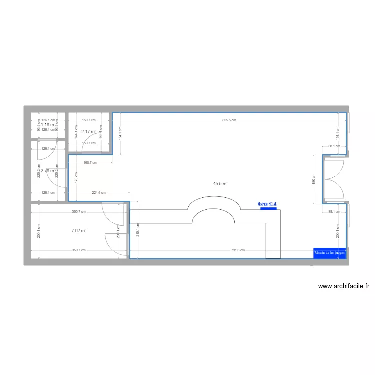 55135 Local Propuesto. Floor plan with 