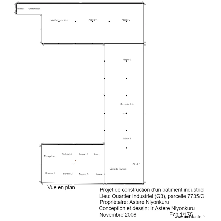 dimensions exterieures. Floor plan with 