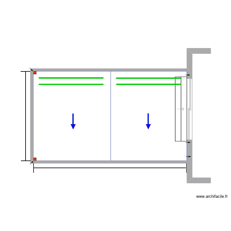 Vong MALVEIRA. Floor plan with 