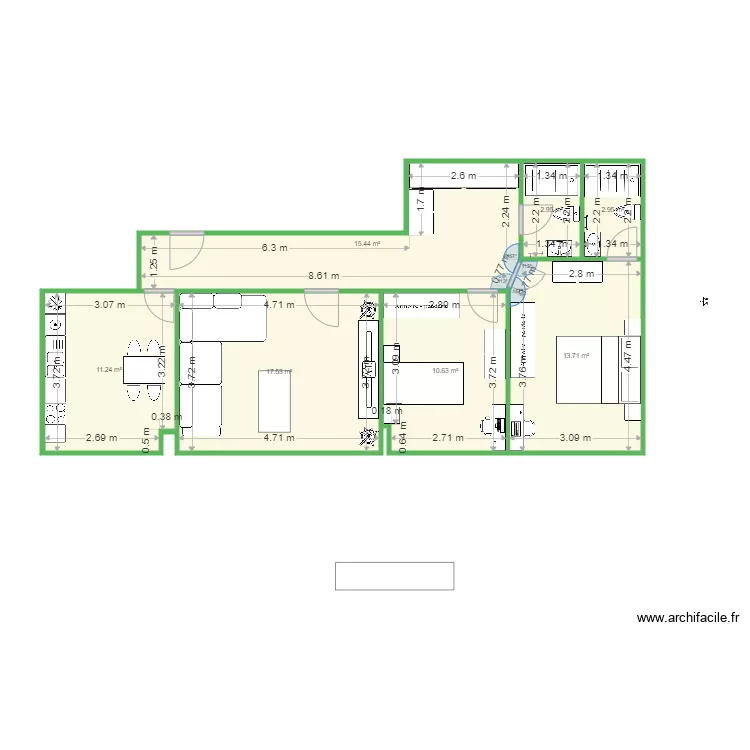 VERA 2. Floor plan with 