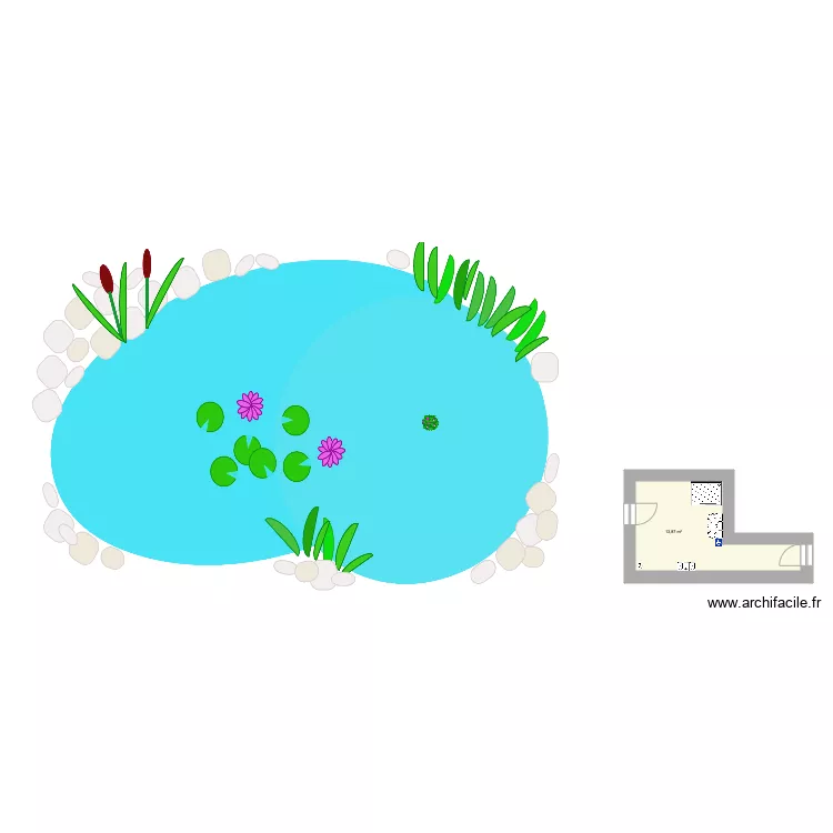 sport facilities. Floor plan with 