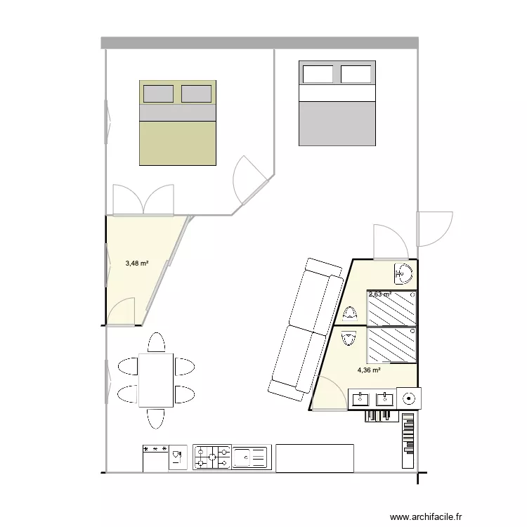 Studios11. Floor plan with Studios11. Floor plan with