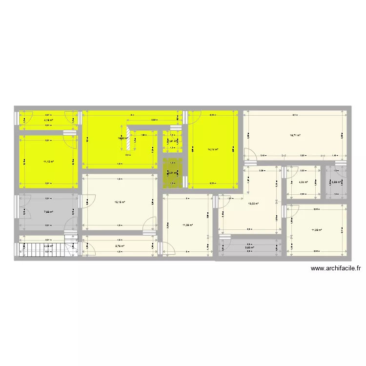 ground12. Floor plan with 