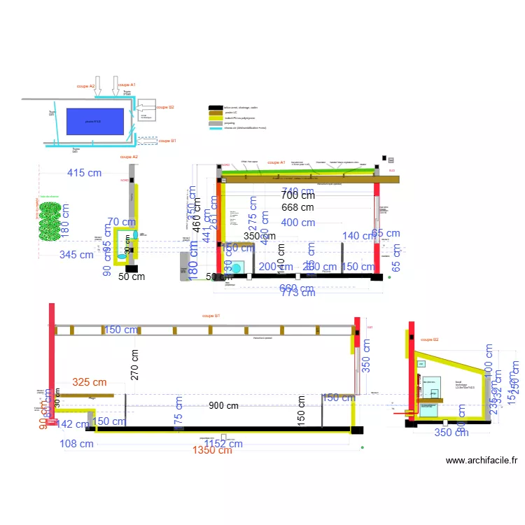 piscine coupe brique 2023 v9 acier. Floor plan with piscine coupe brique 2023 v9 acier. Floor plan with