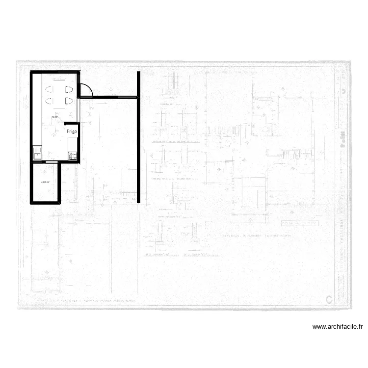 COCINA/COMDOR CASALINDA. Floor plan with 2 and 20 m² COCINA/COMDOR CASALINDA. Floor plan with 2 and 20 m²