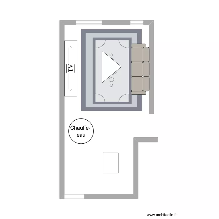 our living + kitchen. Floor plan with our living + kitchen. Floor plan with