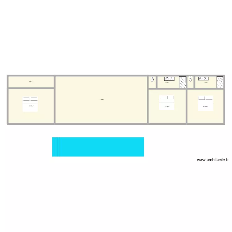 MAISON DU COIN. Floor plan with MAISON DU COIN. Floor plan with