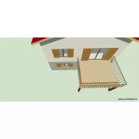 3D maison Apres avec terasse