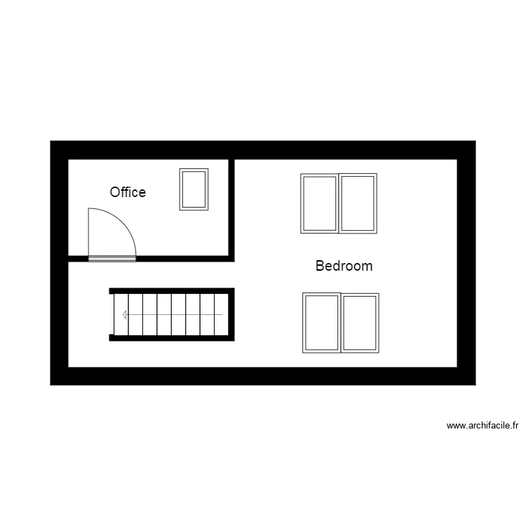 39 Stepaside Park Attic2. Floor plan with 