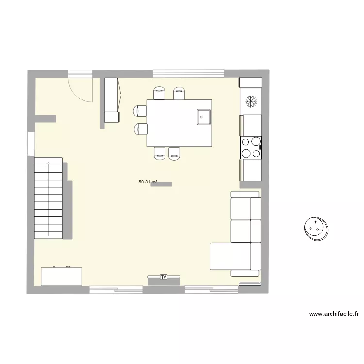 RdC. Floor plan with RdC. Floor plan with