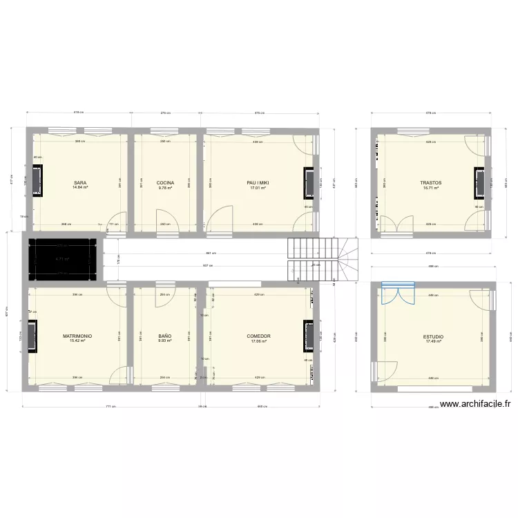 TROYES. Floor plan with TROYES. Floor plan with