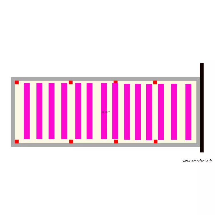 Hans Ahlund. Floor plan with 
