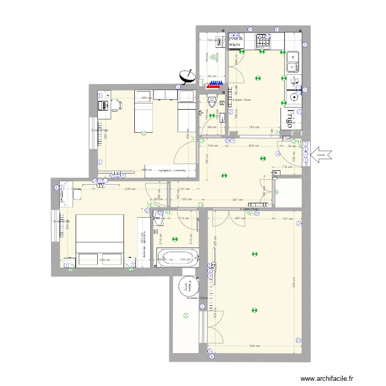 houssam. Floor plan with 