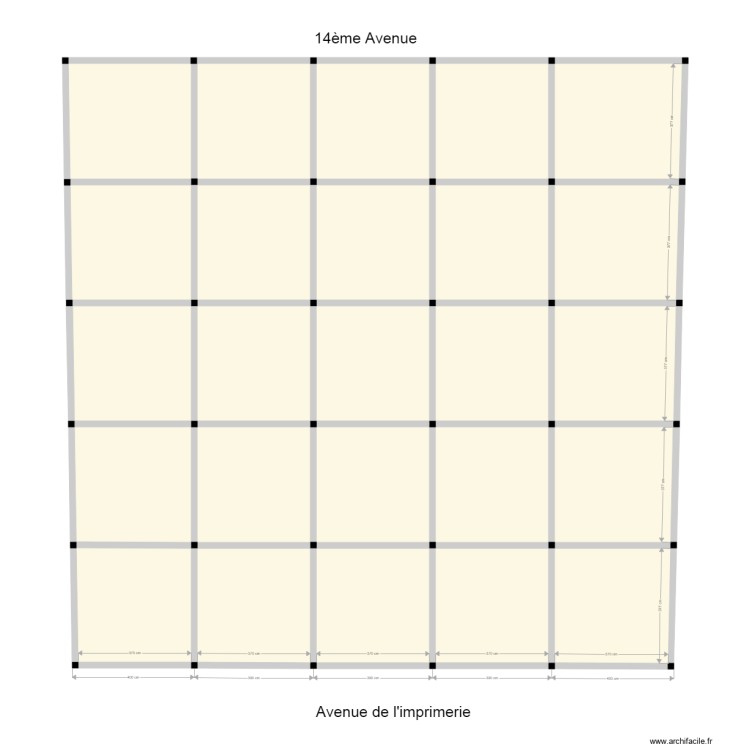 structure beton arm&eacute;. Floor plan with 0 room and 0 m2