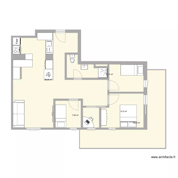 SIMBA. Floor plan with SIMBA. Floor plan with