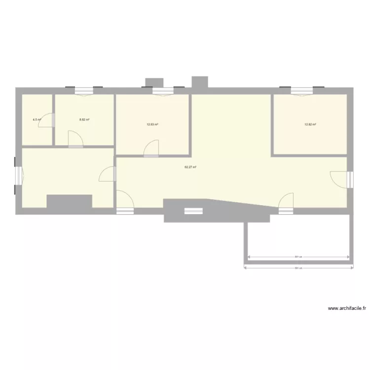 moulin existing1. Floor plan with 