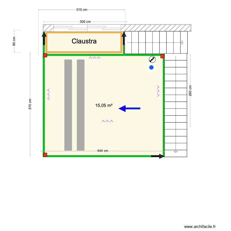 John Connor- Bias do Sul. Floor plan with John Connor- Bias do Sul. Floor plan with