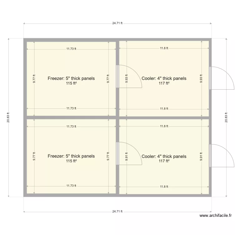 FDA Combo . Floor plan with 