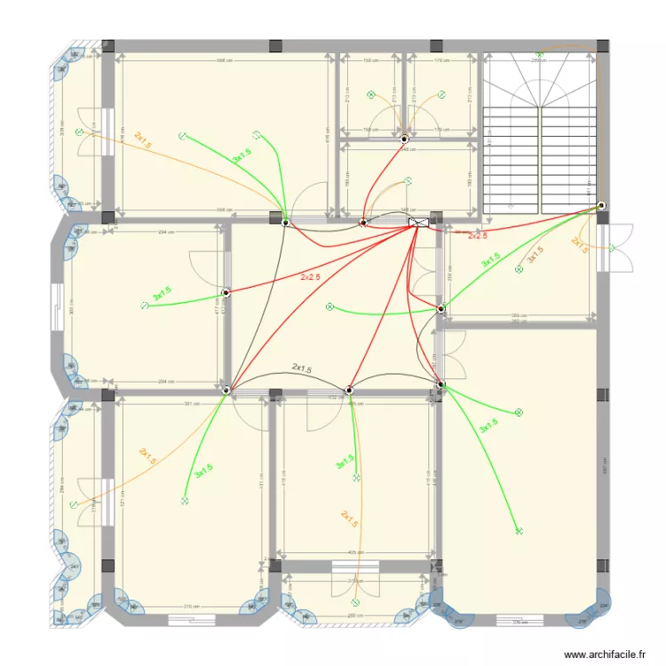 Bilel Medoudi. Floor plan with 