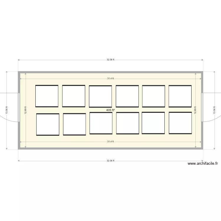 Jerky. Floor plan with 