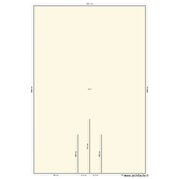 amenagement rumonge1. Floor plan with 