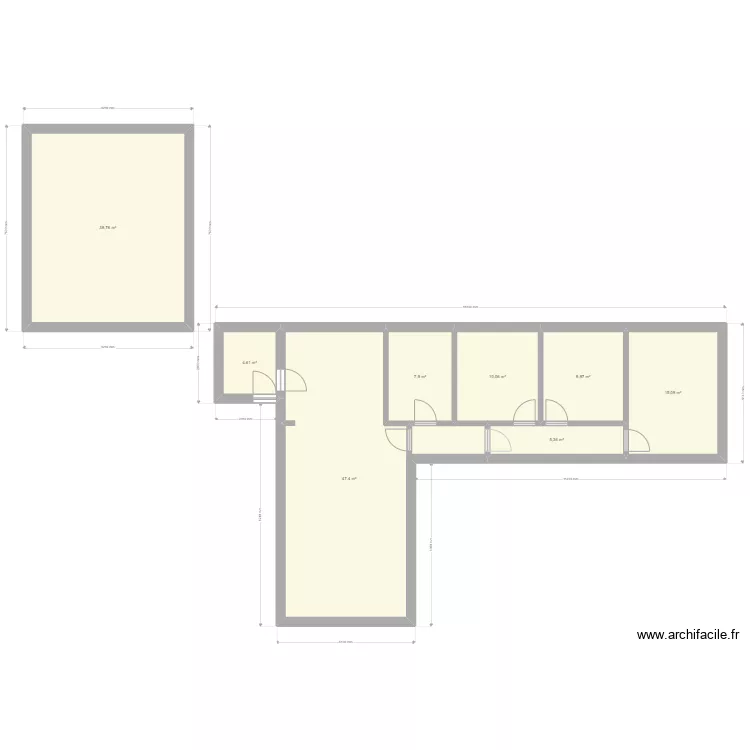 House now 2. Floor plan with 