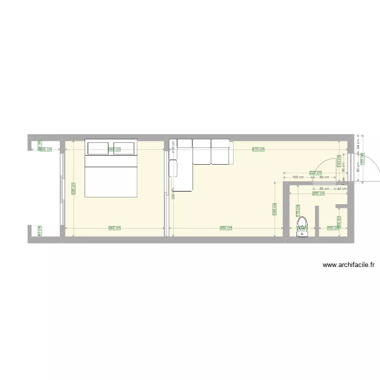 GT Batumi. Floor plan with 