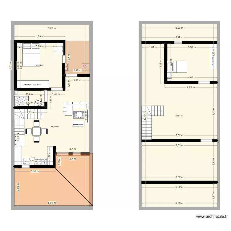 house new. Floor plan with 3  and 164 m²