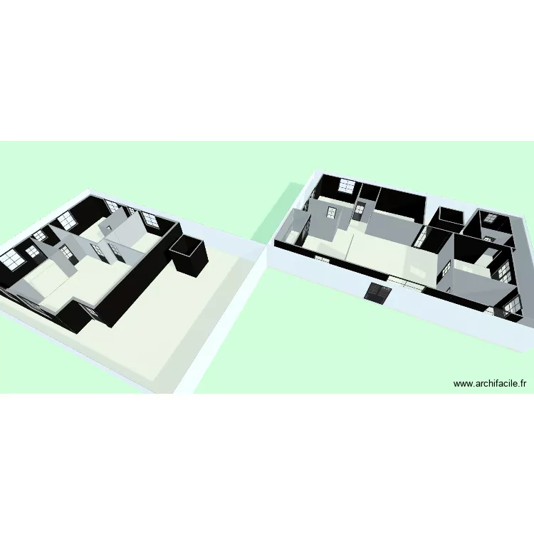 BGL_GF_2BHK. Floor plan with 