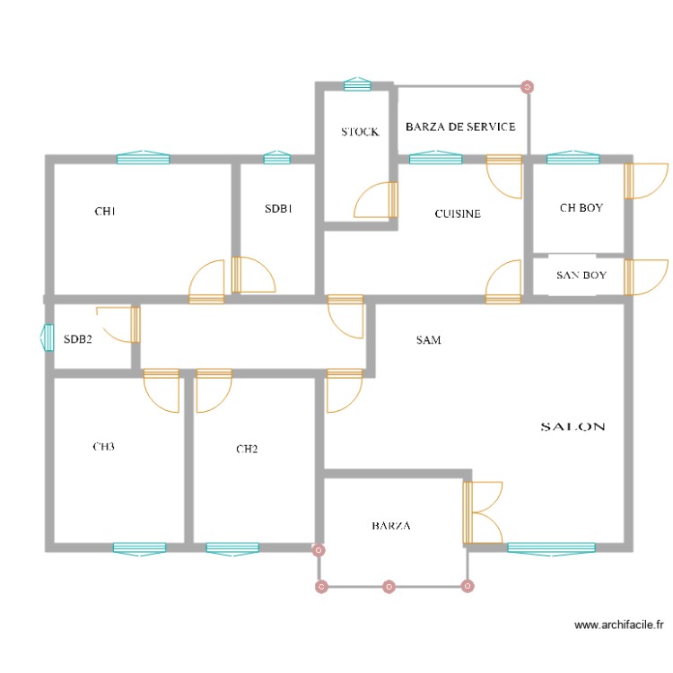 MELINOCARAMA. Floor plan with 0 room and 0 m2