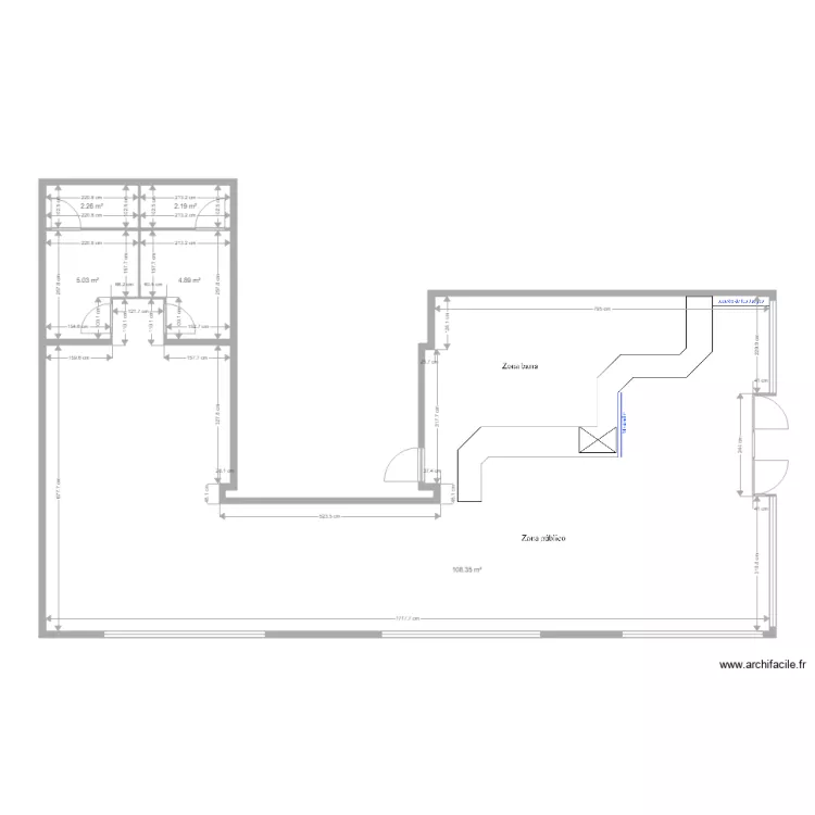 55670 Zeus. Floor plan with 