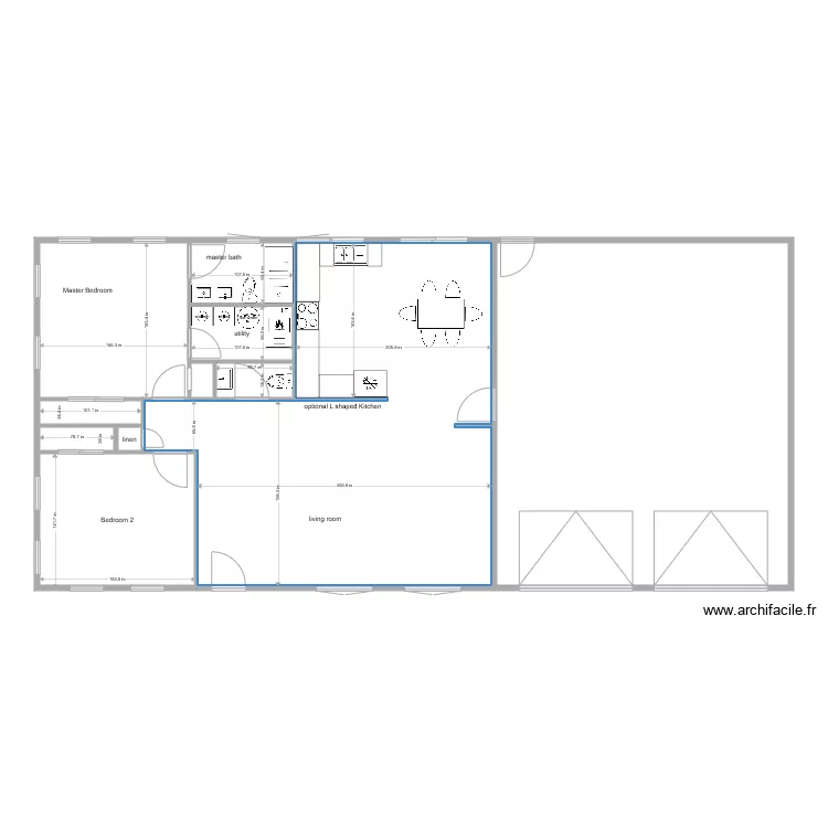 bob ranch2. Floor plan with 