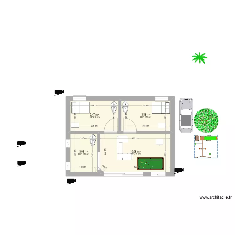 Marrie2. Floor plan with 