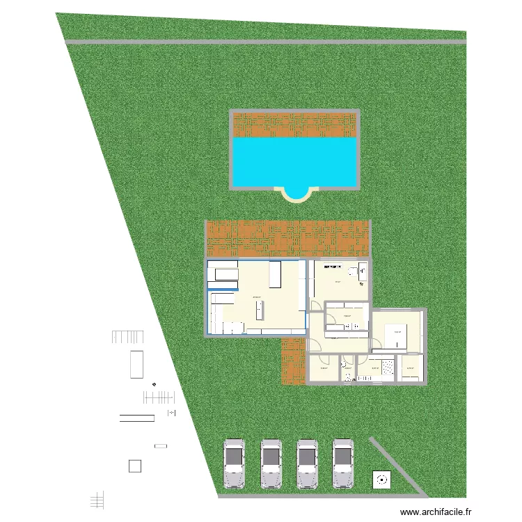 Le Plan de Home. Floor plan with 
