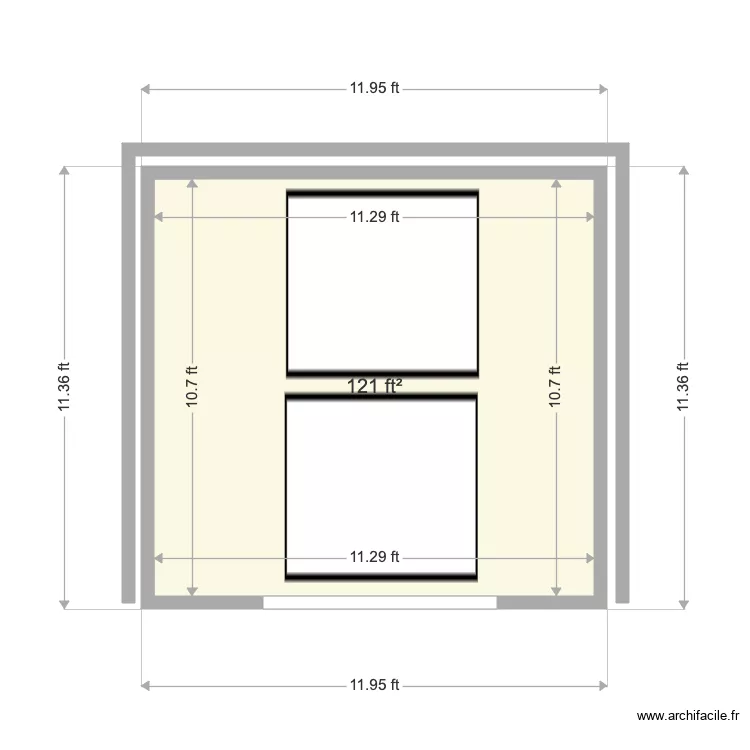 Outcast. Floor plan with 